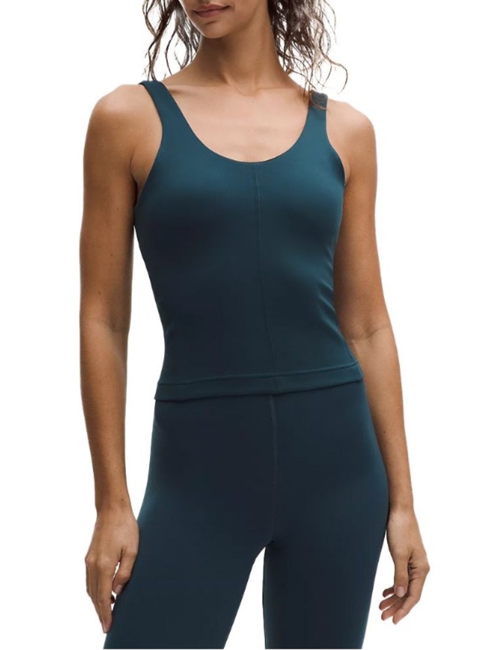 NWT Lululemon Glow Up Tank Top *Medium Support, B/C Cup. Indochine Blue. Size 6